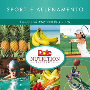 quaderno My Energy Dole Sport e Allenamento